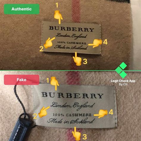 burberry pattern scarf fake|authentic Burberry tag.